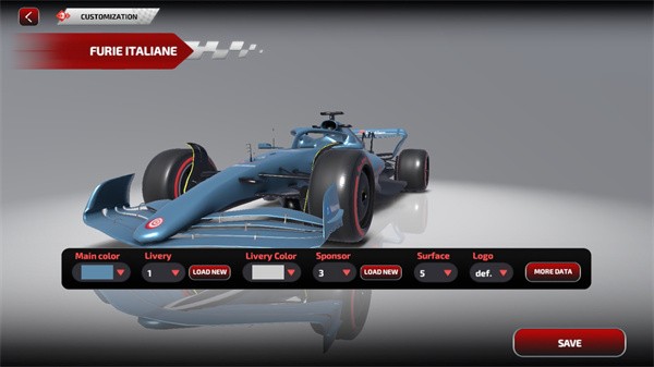 f1方程式赛车模拟器