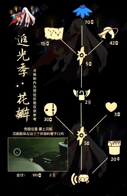 光遇螃蟹叫先祖兑换图最新一览2022