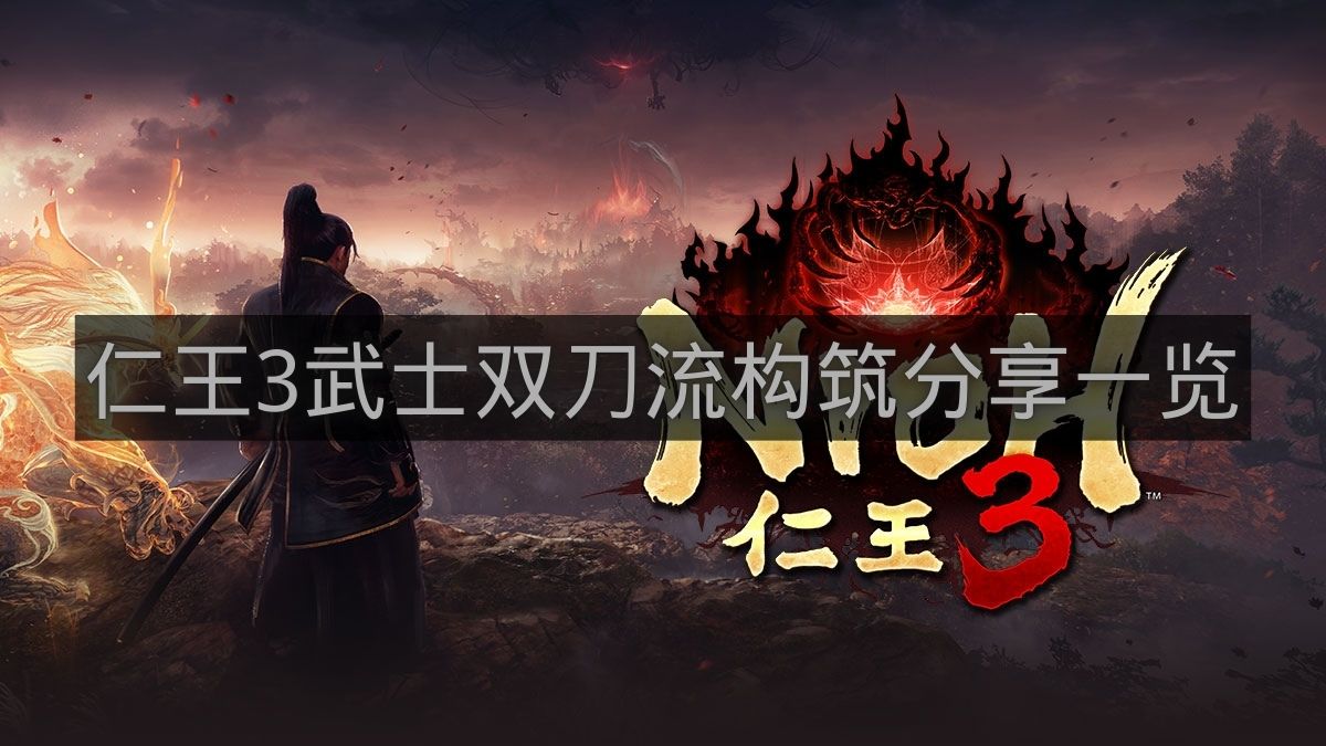 仁王3武士双刀流构筑分享一览-仁王3武士双刀流怎么搭配