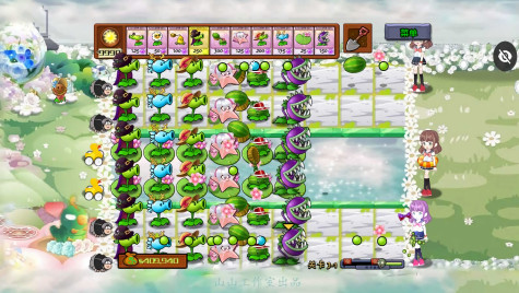 植物大战僵尸美人计版