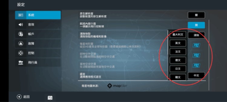 真实飞行模拟器rfs